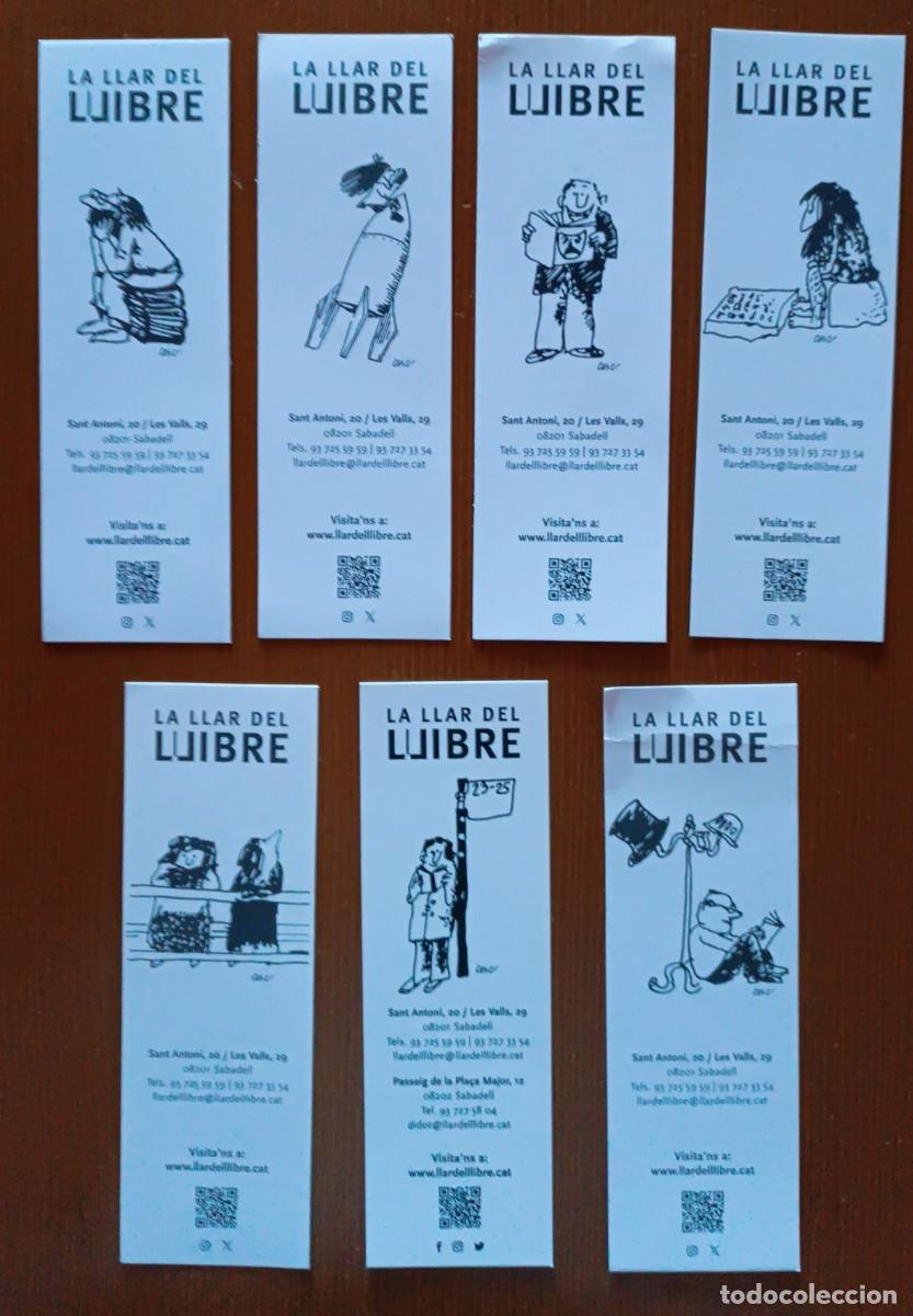 Coleccionismo marcap&aacute;ginas: 7 Puntos libro/Marcap&aacute;ginas La LLAR del Llibre - Foto 1