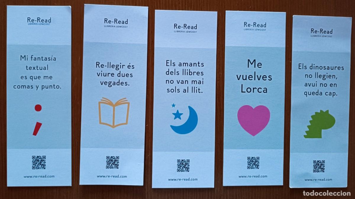 Coleccionismo marcap&aacute;ginas: Punto libro/Marcap&aacute;ginas RE READ - Foto 1