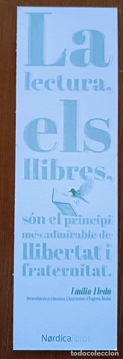 Coleccionismo marcap&aacute;ginas: Punto libro/Marcap&aacute;ginas La Llar del Llibre - Foto 2