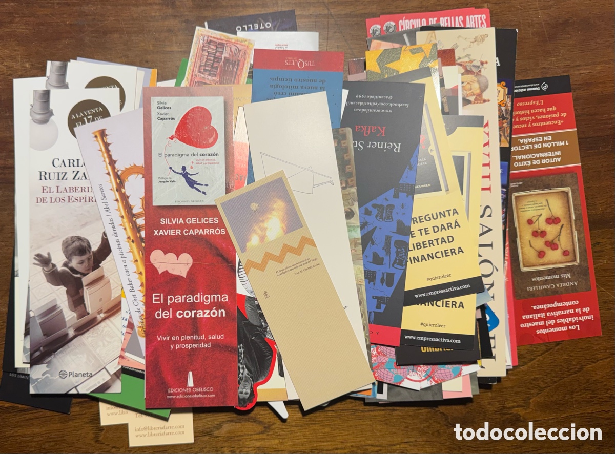 Coleccionismo marcap&aacute;ginas: Colecci&oacute;n de marcap&aacute;ginas literarios - Foto 1