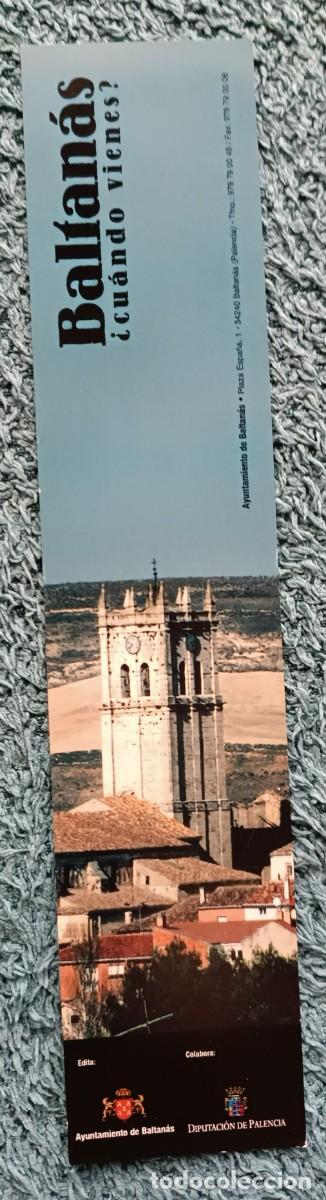 Coleccionismo marcap&aacute;ginas: punto libro-marcap&aacute;ginas BALTAN&Aacute;S Palencia - Foto 1