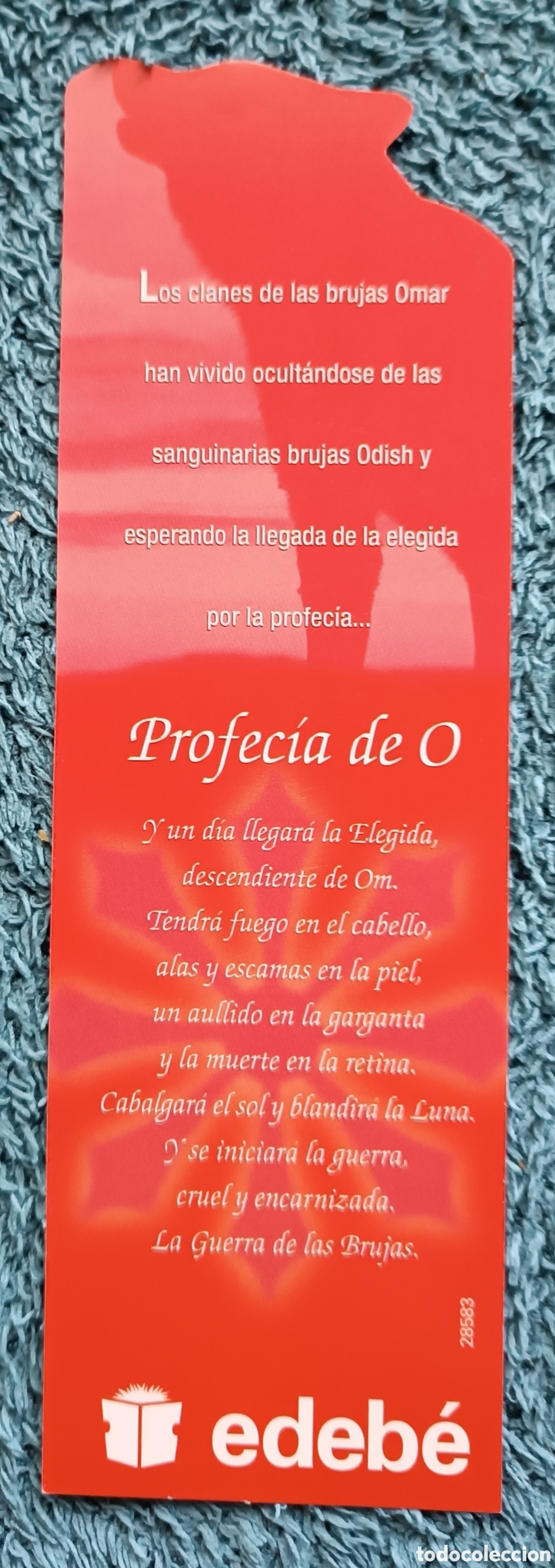 Coleccionismo marcap&aacute;ginas: Marcap&aacute;ginas La guerra de las brujas - Foto 2