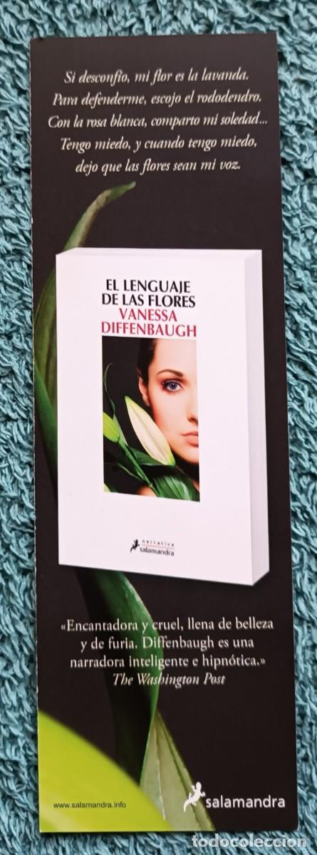 Coleccionismo marcap&aacute;ginas: marcap&aacute;ginas EL LENGUAJE DE LAS FLORES - Foto 2