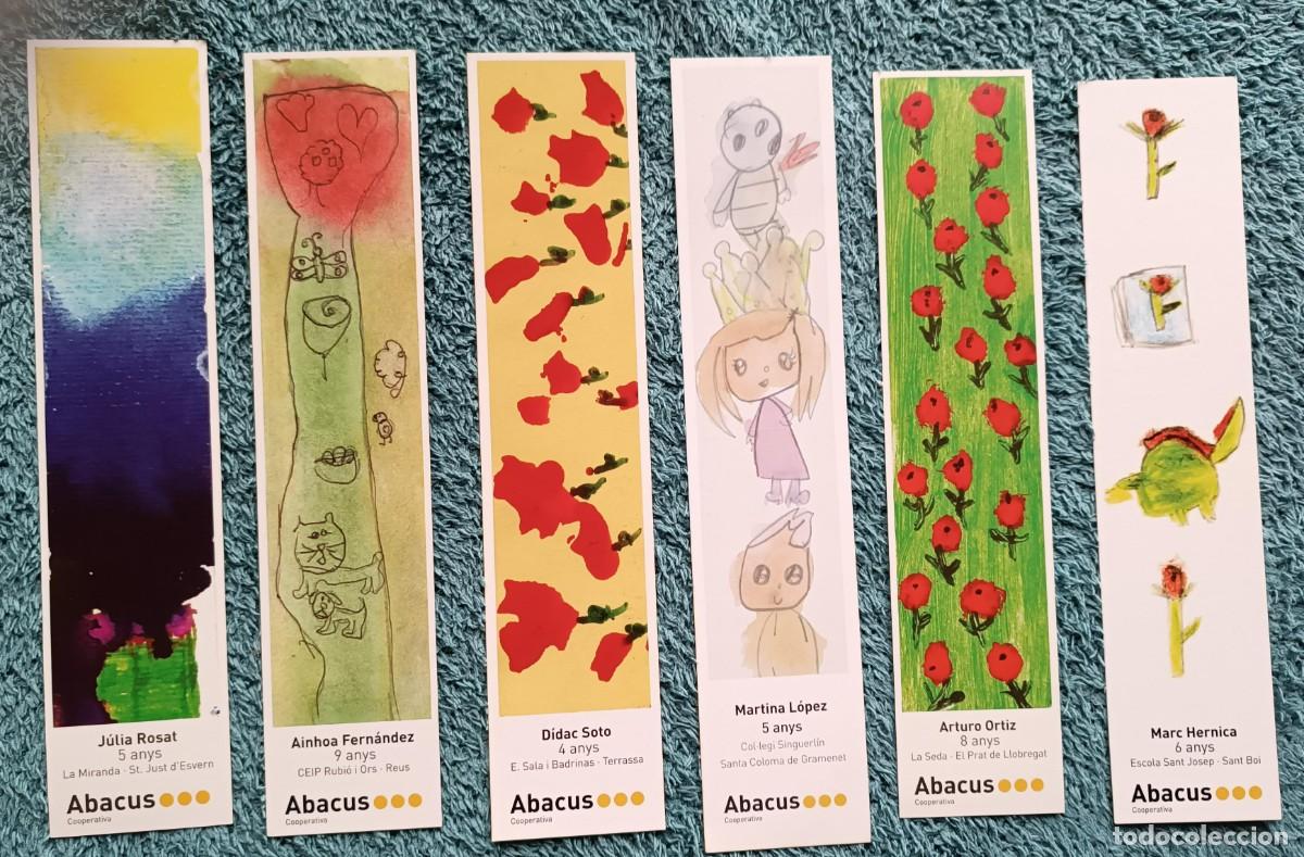 Coleccionismo marcap&aacute;ginas: 6 marcap&aacute;ginas ABACUS - Foto 1