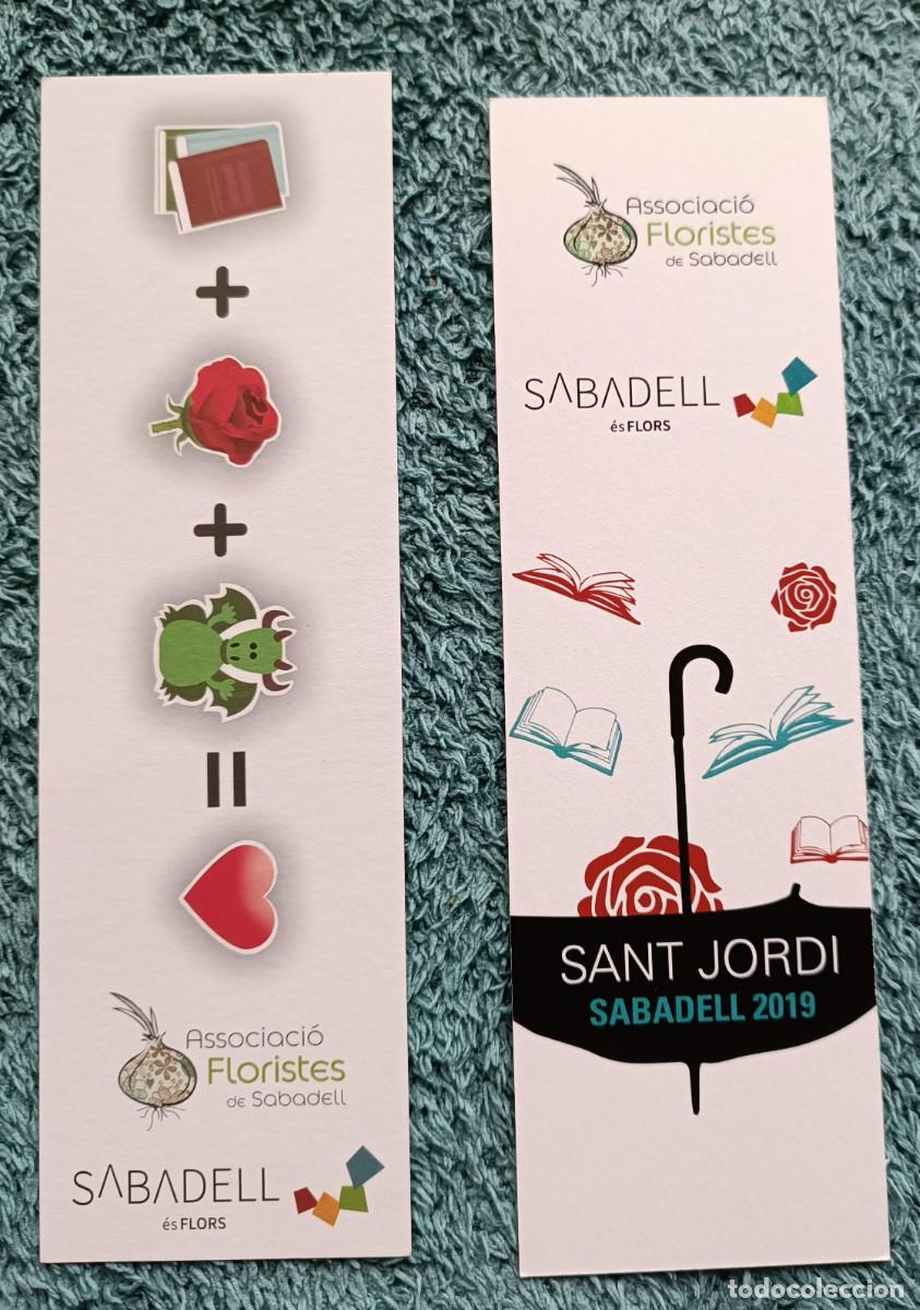 Coleccionismo marcap&aacute;ginas: marcap&aacute;ginas Associaci&oacute; Floristes Sabadell - Foto 1