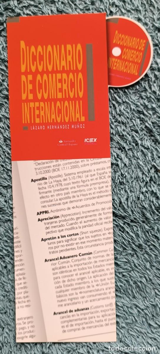 Coleccionismo marcap&aacute;ginas: marcap&aacute;ginas ICEX Diccionario comercio Internacional - Foto 1