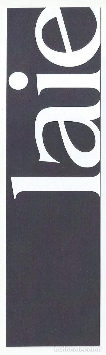 Coleccionismo marcap&aacute;ginas: MARCAP&Aacute;GINAS / PUNTO DE LIBRO - LAIE - Foto 1