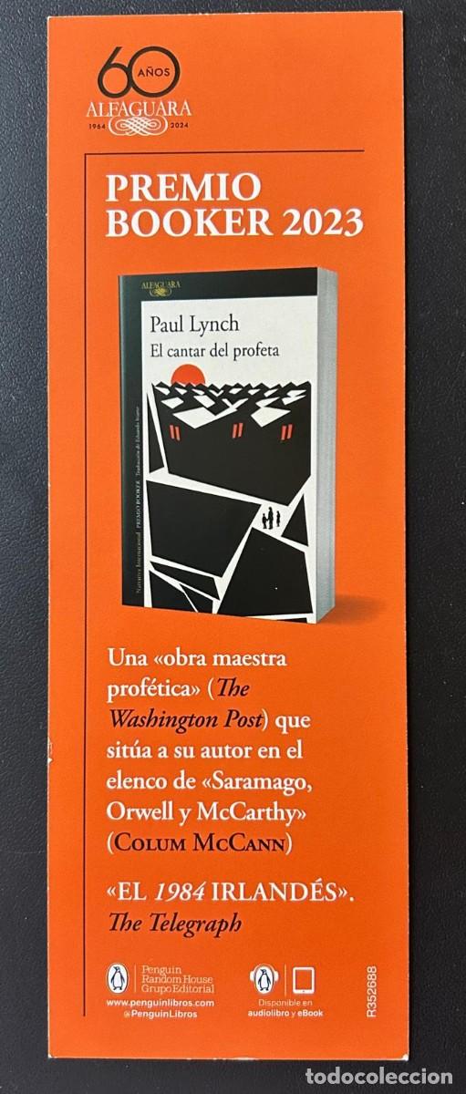 Coleccionismo marcap&aacute;ginas: MARCAP&Aacute;GINAS - PAUL LYNCH - EL CANTAR DEL PROFETA - Foto 2