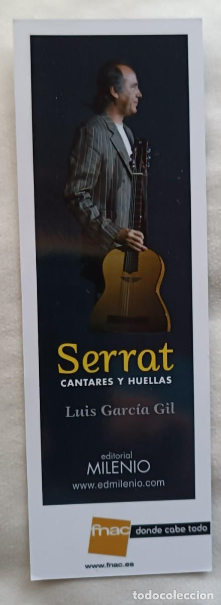 Coleccionismo marcap&aacute;ginas: Marcap&aacute;ginas SERRAT Cantares y Huellas - Foto 1