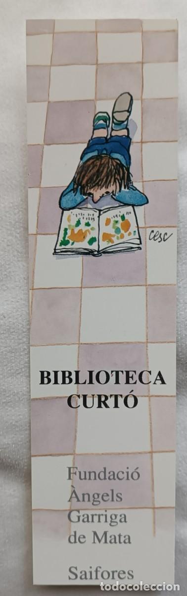 Coleccionismo marcap&aacute;ginas: Marcap&aacute;ginas Biblioteca Curt&oacute; - Foto 1