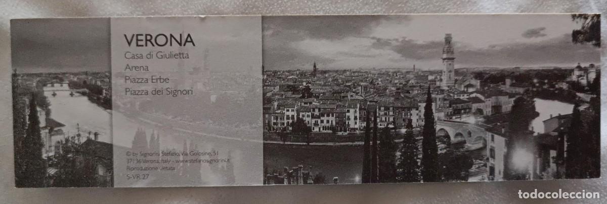 Coleccionismo marcap&aacute;ginas: Marcap&aacute;gina VERONA ( ITALIA) - Foto 2