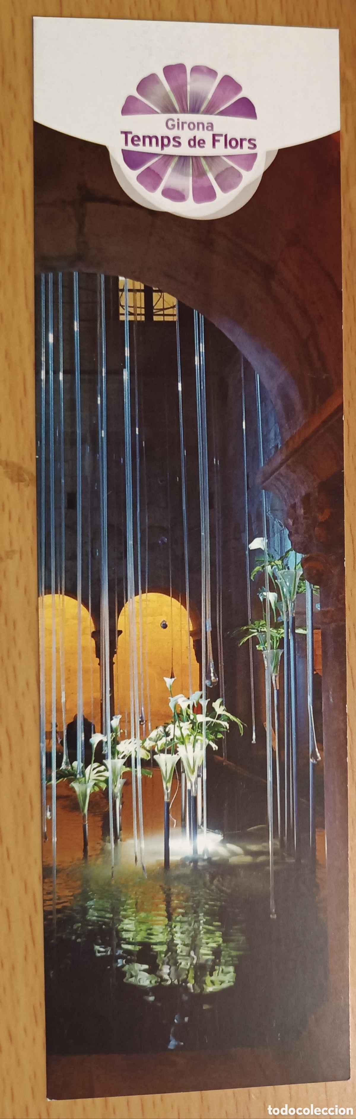 Coleccionismo marcap&aacute;ginas: Girona Temps de Flors - Foto 1