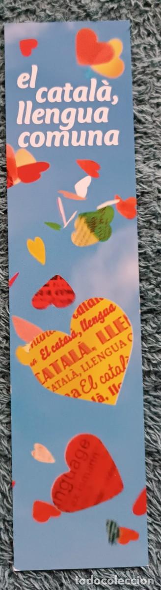 Coleccionismo marcap&aacute;ginas: punto libro- marcap&aacute;ginas El catal&agrave; llengua comuna - Foto 1