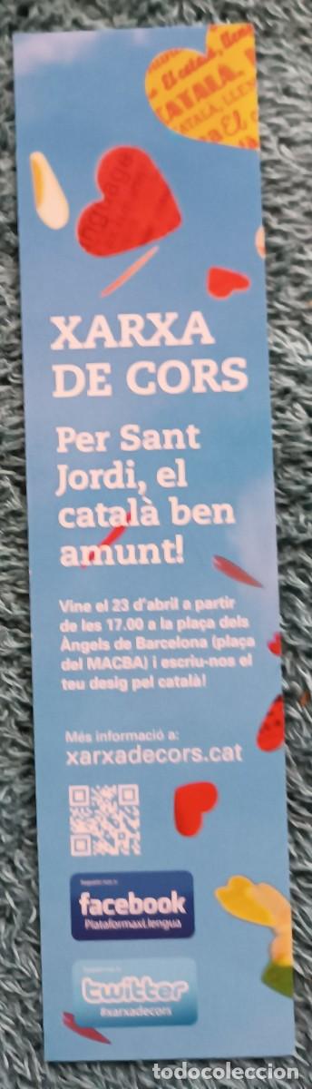 Coleccionismo marcap&aacute;ginas: punto libro- marcap&aacute;ginas El catal&agrave; llengua comuna - Foto 2