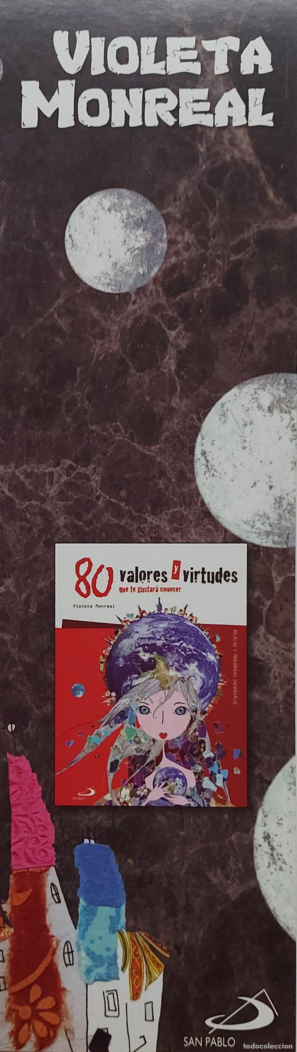 Coleccionismo marcap&aacute;ginas: MARCAPAGINAS - SAN PABLO- VIOLETA MONTREAL- - Foto 1