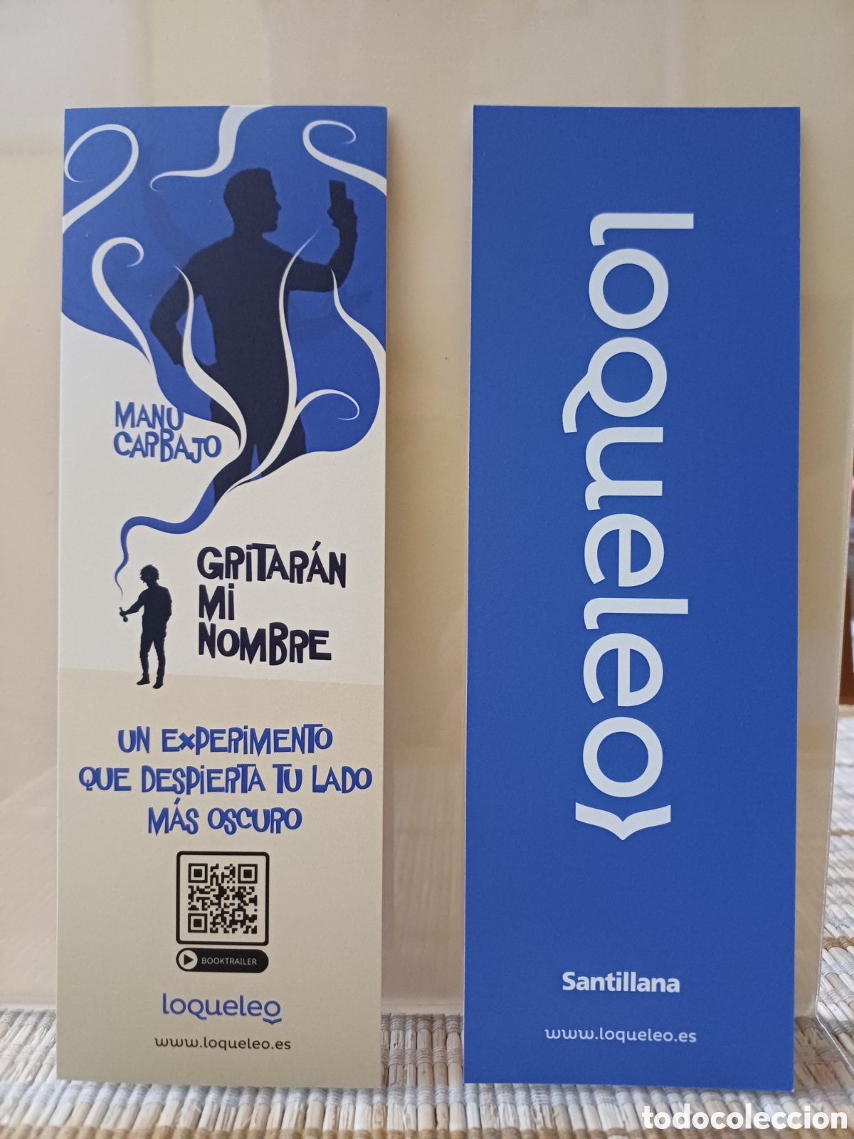Coleccionismo marcap&aacute;ginas: Marcap&aacute;ginas Gritaron mi nombre - Foto 1