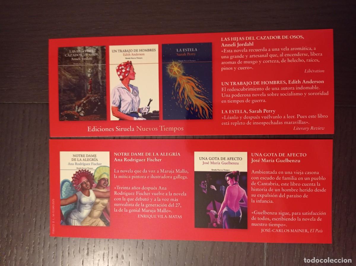 Coleccionismo marcap&aacute;ginas: MARCAP&Aacute;GINAS. EDICIONES SIRUELA. NUEVOS TIEMPOS - Foto 1