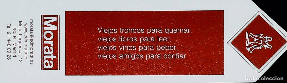 Coleccionismo marcap&aacute;ginas: MARCAPAGINAS, FRASE SIN AUTOR. ED. MORATA. - Foto 1