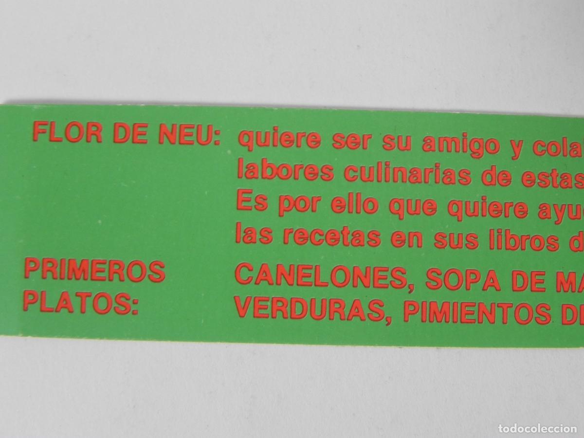 Coleccionismo marcap&aacute;ginas: MARCAP&Aacute;GINAS FLOR DE NEU (2) - Foto 2