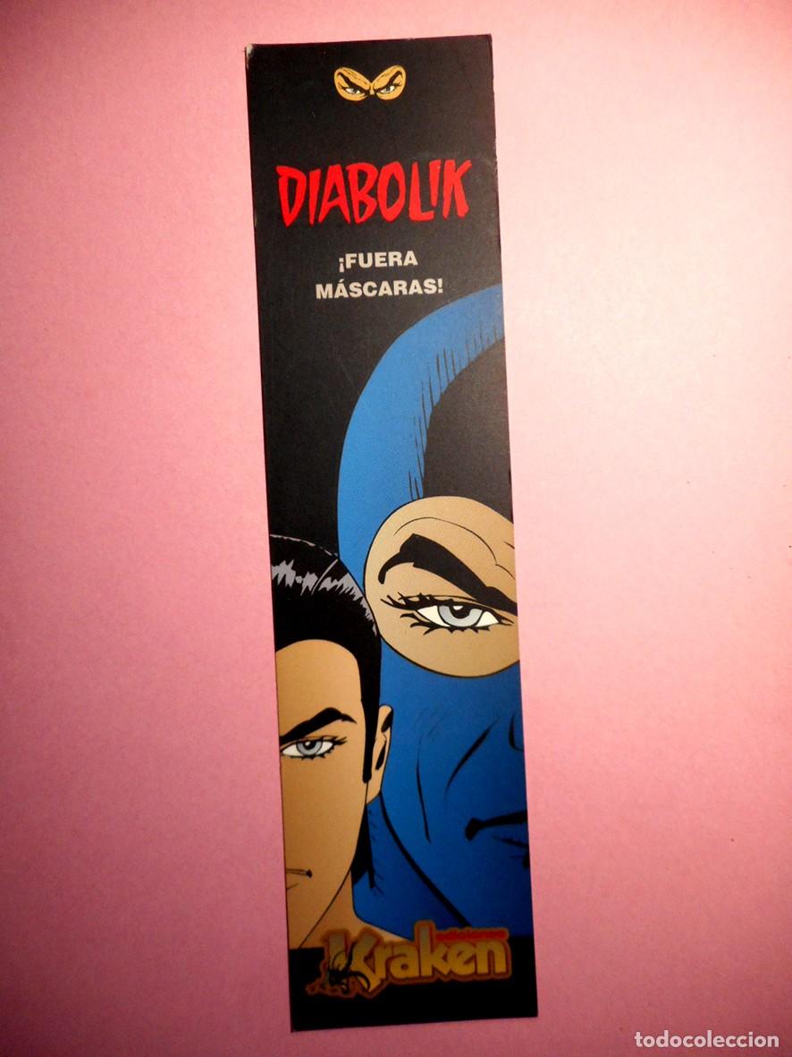 Coleccionismo marcap&aacute;ginas: MARCAP&Aacute;GINAS C&Oacute;MIC DIABOLIK (KRAKEN-2012) - Foto 1