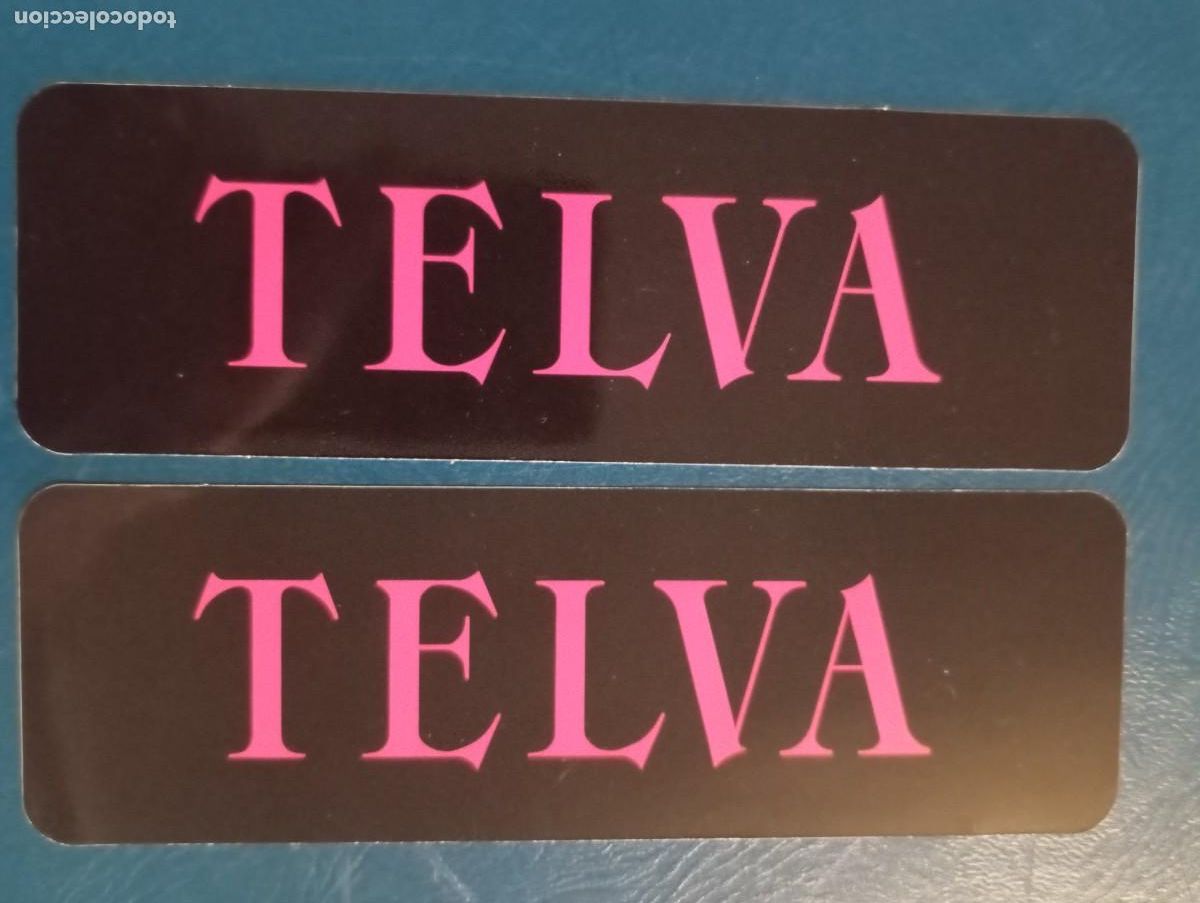 Coleccionismo marcap&aacute;ginas: 2 MARCAPAGINAS DE ** REVISTA TELVA .. MODELOS ** - Foto 2
