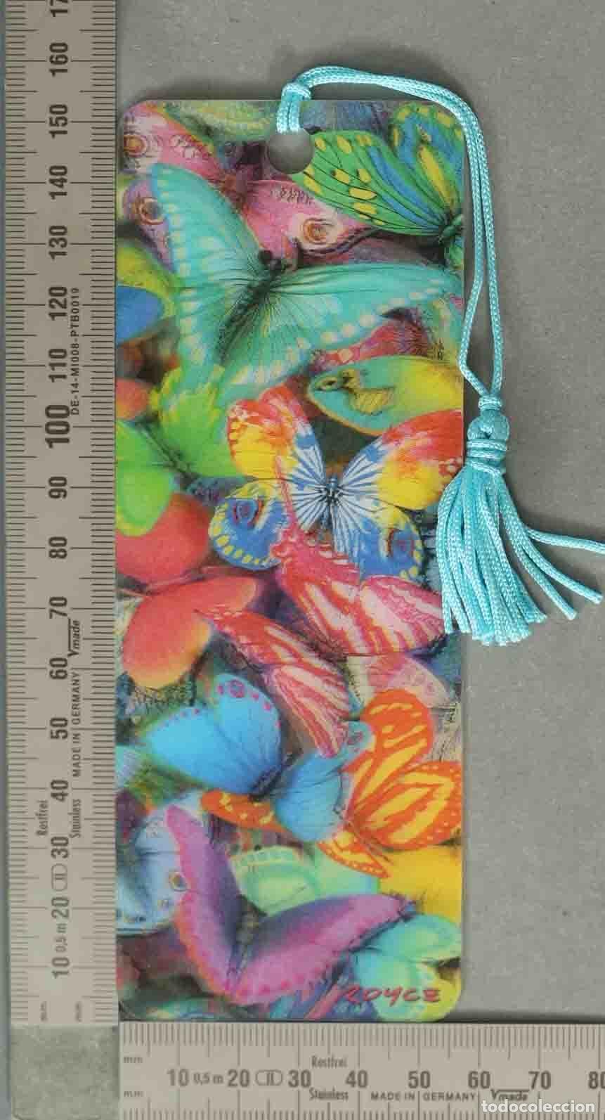 Collectables Bookmark: MARCAPAGINAS. Marcap&aacute;ginas 3D Butterfly Magic - Royce B. McClure - Artgame