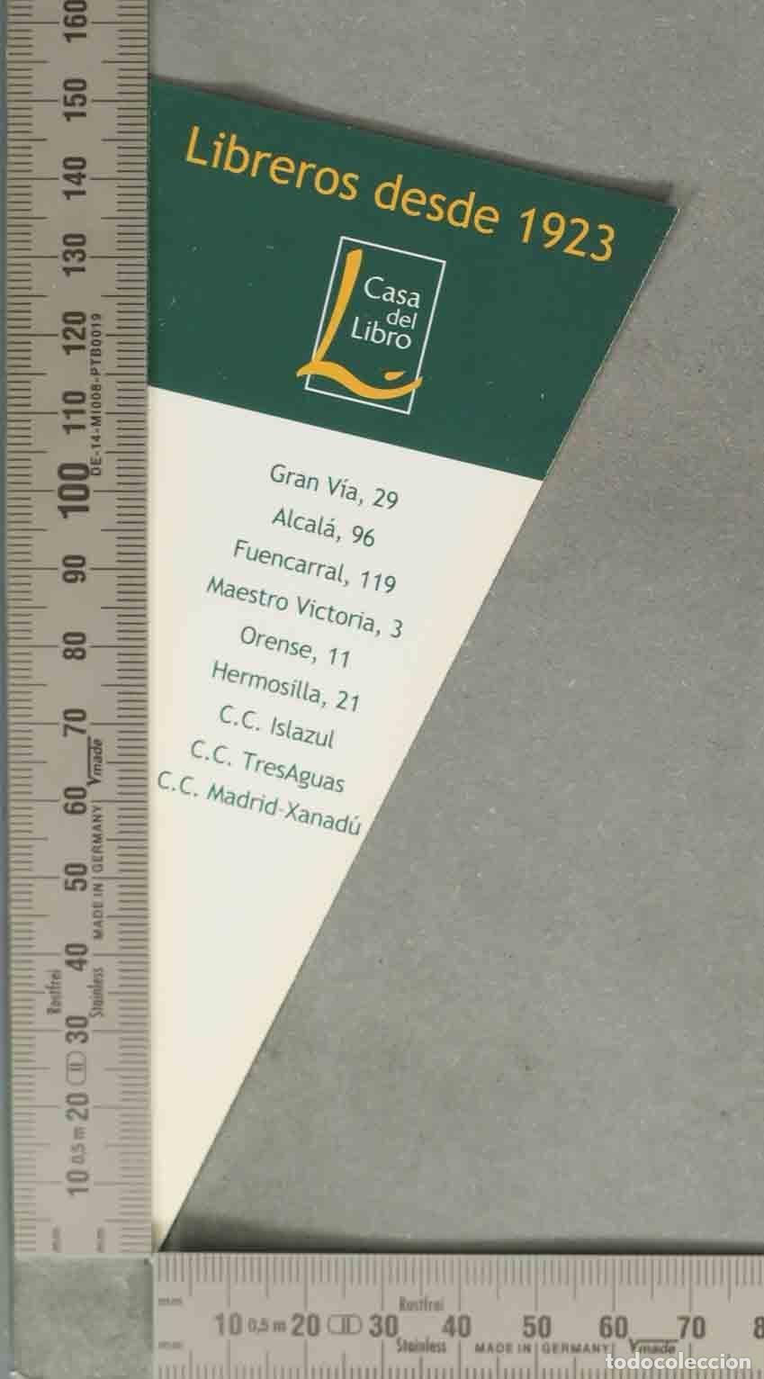 Coleccionismo marcap&aacute;ginas: MARCAPAGINAS. - Casa del Libro - Foto 1