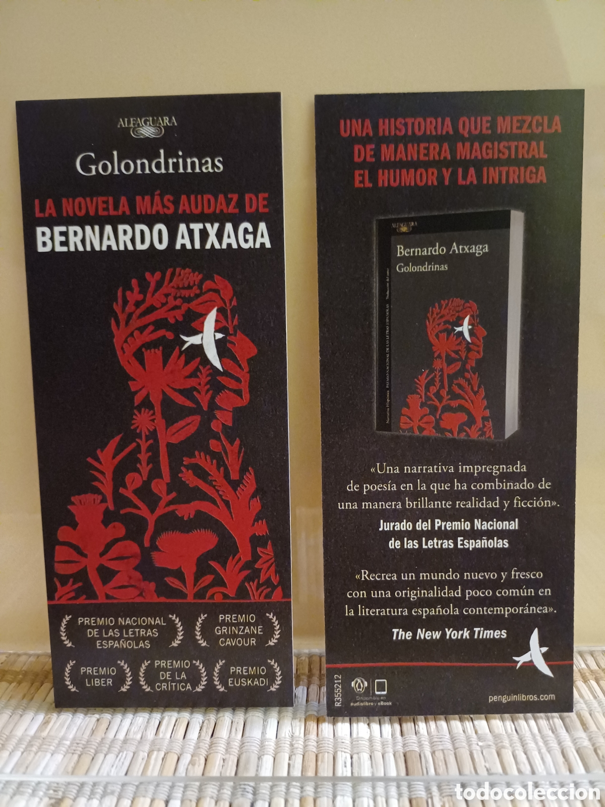 Coleccionismo marcap&aacute;ginas: Marcap&aacute;ginas Golondrinas - Foto 1