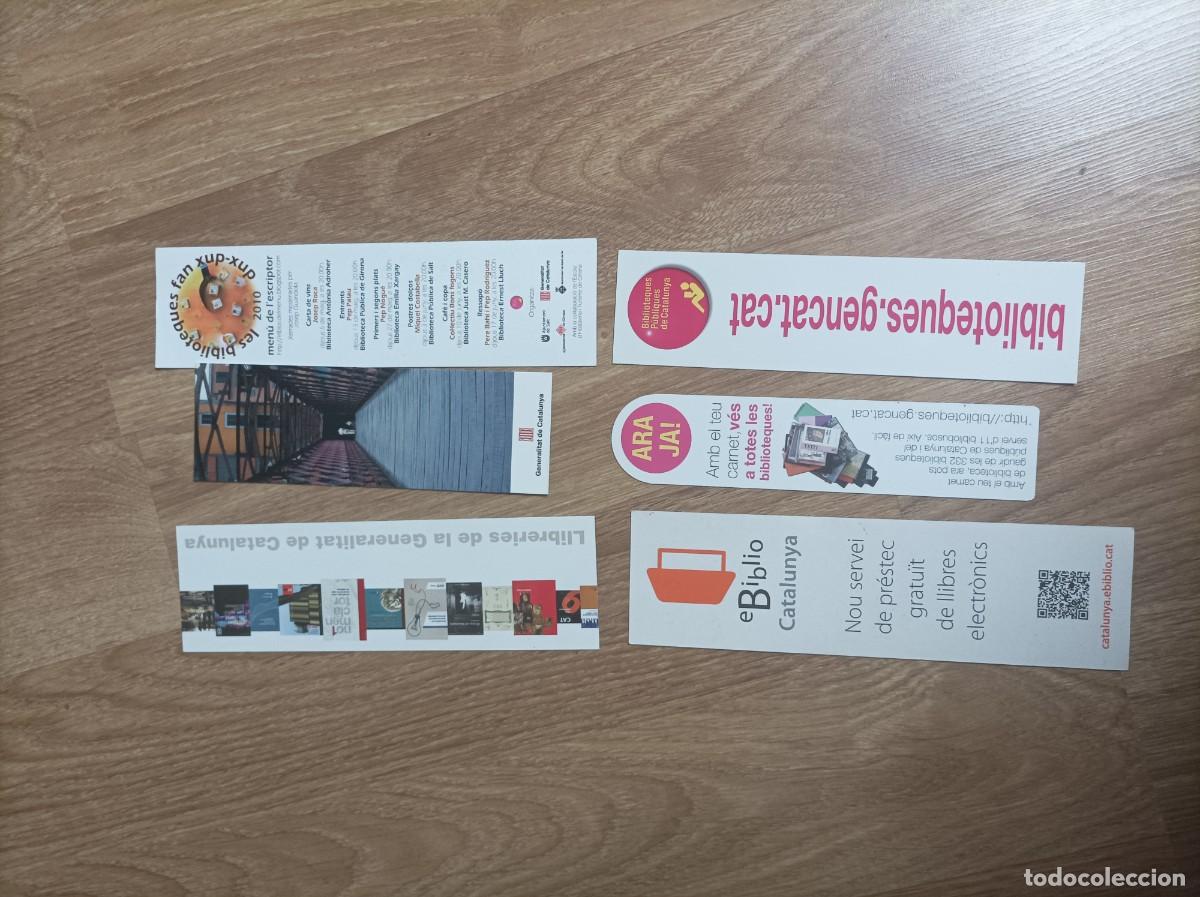 Coleccionismo marcap&aacute;ginas: MARCAP&Aacute;GINAS BIBLIOTECAS PUBLICAS DE CATALU&Ntilde;A) - Foto 1