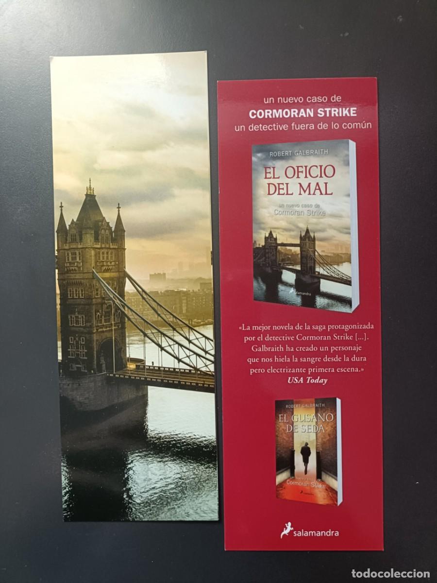 Coleccionismo Marcap&aacute;ginas: MARCAP&Aacute;GINAS - SALAMANDRA - EL OFICIO DEL MAL - ROBERT GALBRAITH