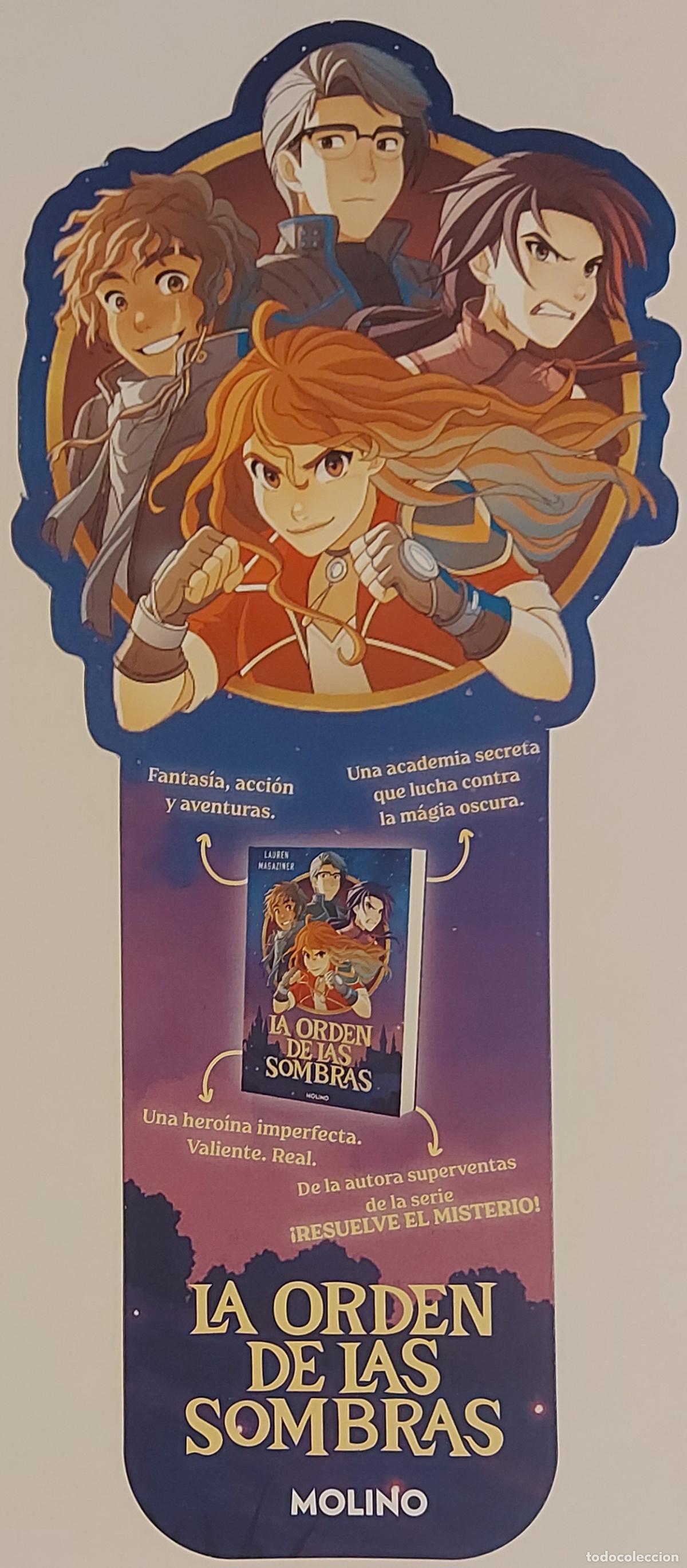 Coleccionismo marcap&aacute;ginas: MARCAP&Aacute;GINAS - MOLINO - LA ORDEN DE LAS SOMBRAS - Foto 1