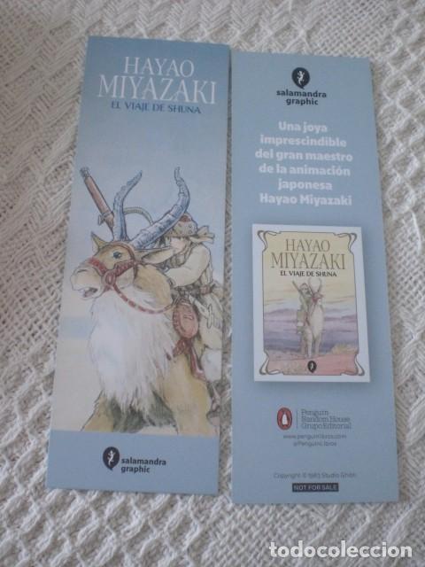 Coleccionismo Marcap&aacute;ginas: marcap&aacute;ginas c&oacute;mic viaje Shuna, editorial Salamandra