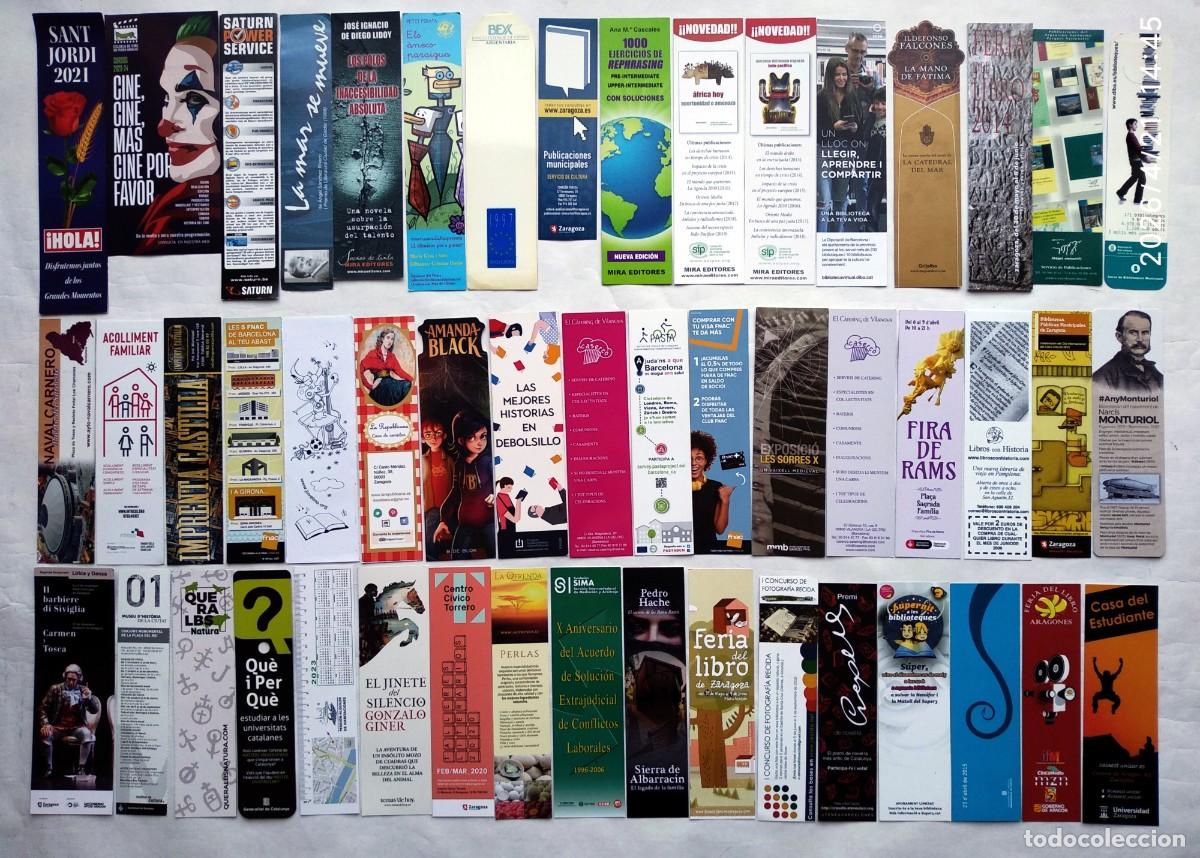 Coleccionismo marcap&aacute;ginas: 100 MARCAP&Aacute;GINAS VARIADOS. - Foto 1