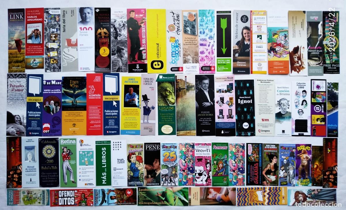 Coleccionismo marcap&aacute;ginas: 100 MARCAP&Aacute;GINAS VARIADOS. - Foto 2