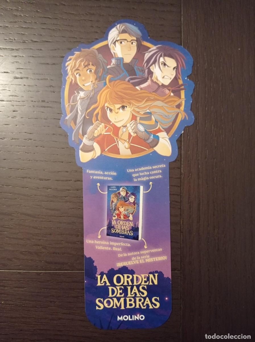 Coleccionismo Marcap&aacute;ginas: MARCAP&Aacute;GINAS. TROQUELADO. MOLINO. LAUREN MAGAZINER. LA ORDEN DE LAS SOMBRAS