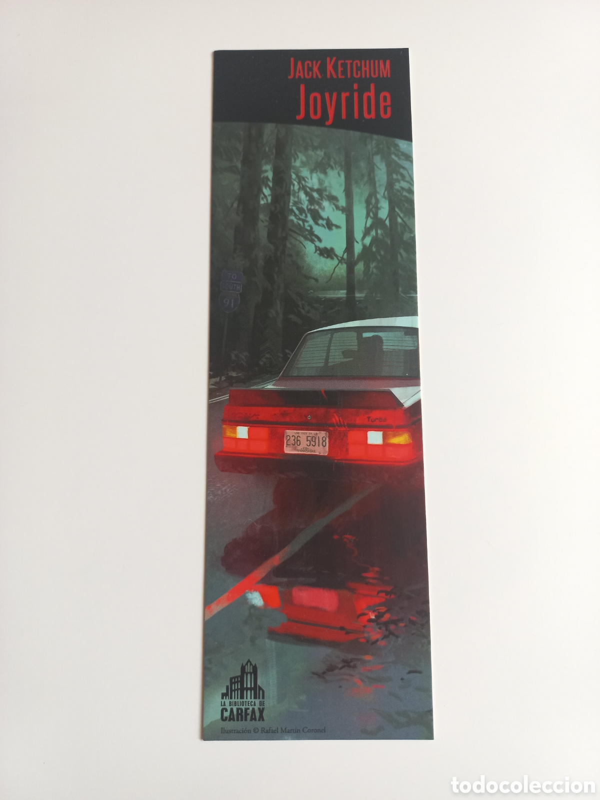 Coleccionismo Marcap&aacute;ginas: Marcap&aacute;ginas Joyride. La Biblioteca de Larfax. Jack Ketchum Terror.