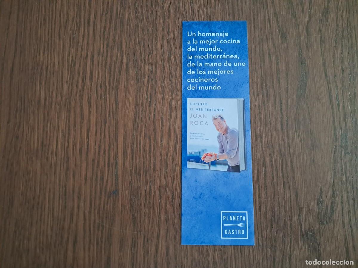 Coleccionismo Marcap&aacute;ginas: marcap&aacute;ginas, punto de libro, Cocinar el mediterr&aacute;neo, Joan Roca. Planeta gastro.