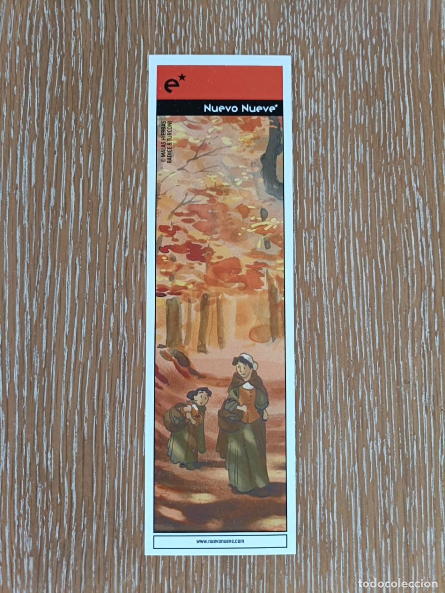 Coleccionismo Marcap&aacute;ginas: MARCAP&Aacute;GINAS - NUEVO NUEVE EDITORIAL - MALAS HIERBAS - RADICE & TURCONI