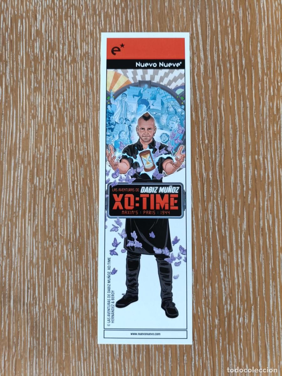 Coleccionismo Marcap&aacute;ginas: MARCAP&Aacute;GINAS - NUEVO NUEVE EDITORIAL - LAS AVENTURAS DE DABIZ MU&Ntilde;OZ XO TIME - HERN&Aacute;NDEZ & BEROY