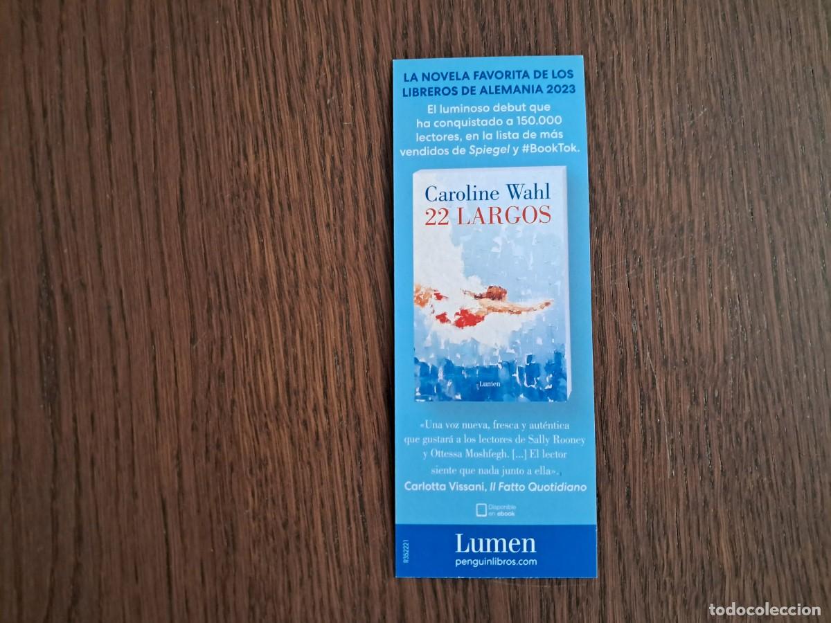 Coleccionismo Marcap&aacute;ginas: marcap&aacute;ginas, punto de libro, 22 largos, Caroline Wahl. Lumen.