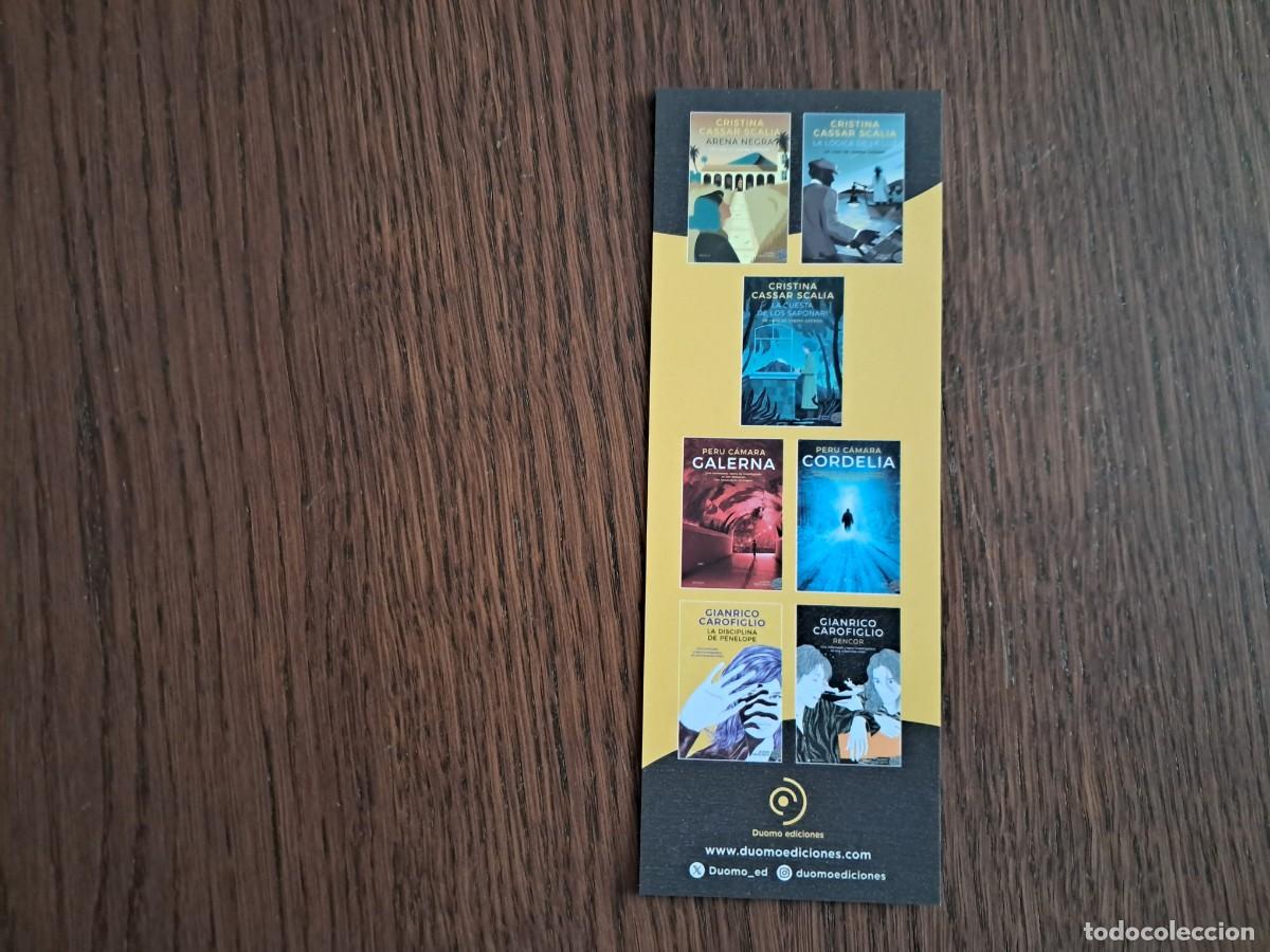 Coleccionismo Marcap&aacute;ginas: marcap&aacute;ginas, punto de libro, lo mejor de la novela negra italiana y espa&ntilde;ola en Duomo ediciones.