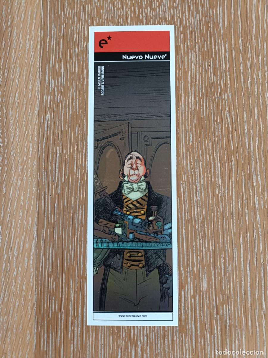 Coleccionismo Marcap&aacute;ginas: MARCAP&Aacute;GINAS - NUEVO NUEVE EDITORIAL - GREEN MANOR - BODART & VEHLMANN