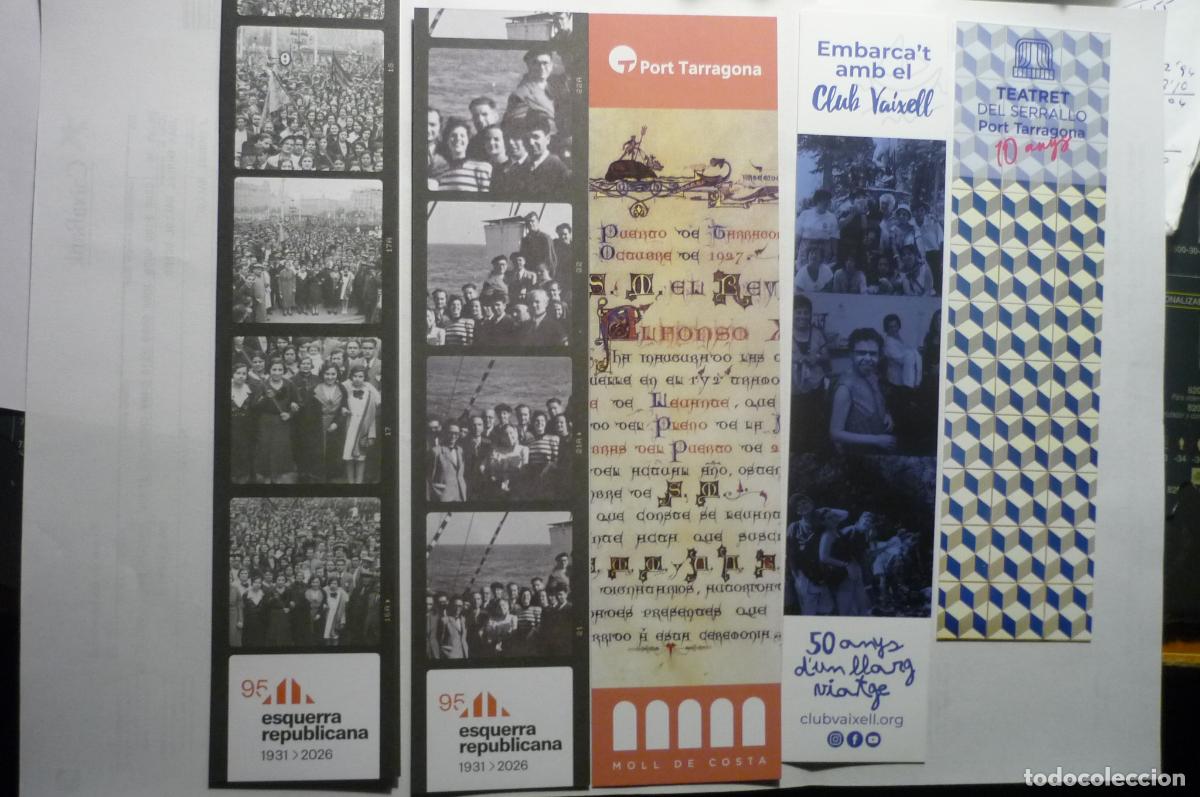 Coleccionismo Marcap&aacute;ginas: LOTE MARCAPAGINAS VARIADAS