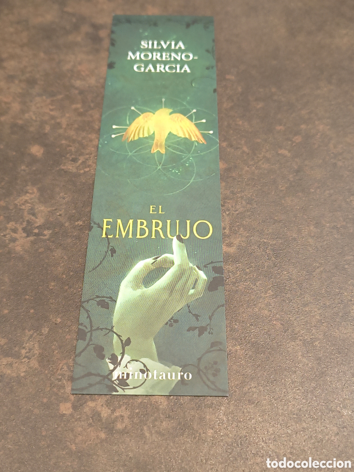 Coleccionismo Marcap&aacute;ginas: MARCAPAGINAS EL EMBRUJO-SILVIA MORENO-GARCIA-MINOTAURO