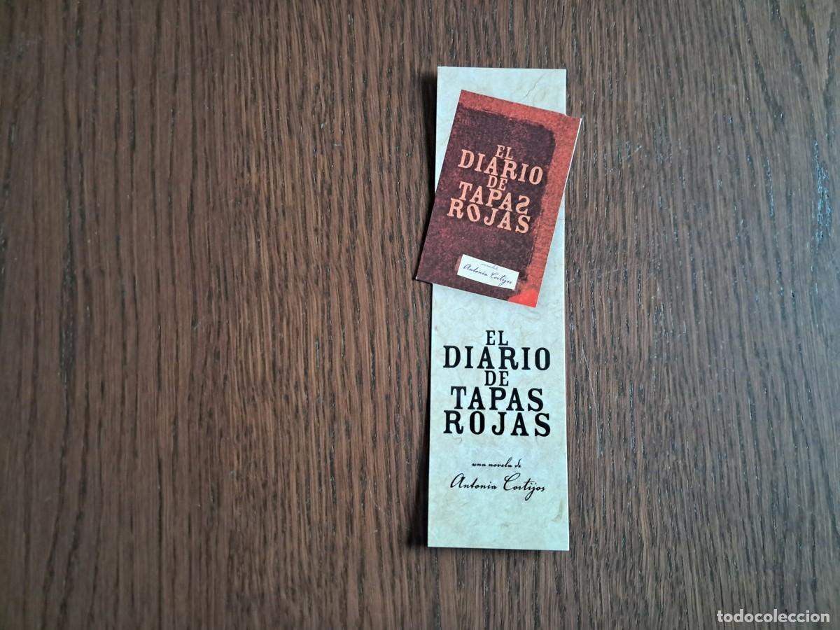 Coleccionismo Marcap&aacute;ginas: marcap&aacute;ginas, punto de libro, El diario de tapas rojas, Antonio Cortijos. Plaza Jan&eacute;s.