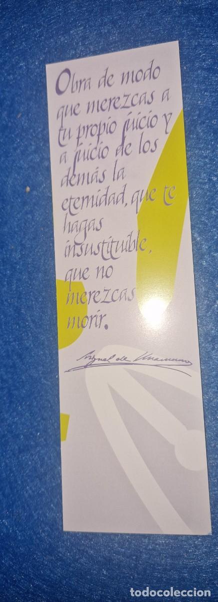 Collezionismo Segnalibri: MARCAPAGINAS MIGUEL DE UNAMUNO