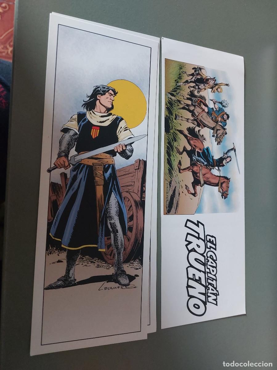 Coleccionismo Marcap&aacute;ginas: 2 CAPIT&Aacute;N TRUENO. CALENDARIO 2018 DETR&Aacute;S. MARCAPAGINAS. PUNTO DE LECTURA. BUEN ESTADO. C-17