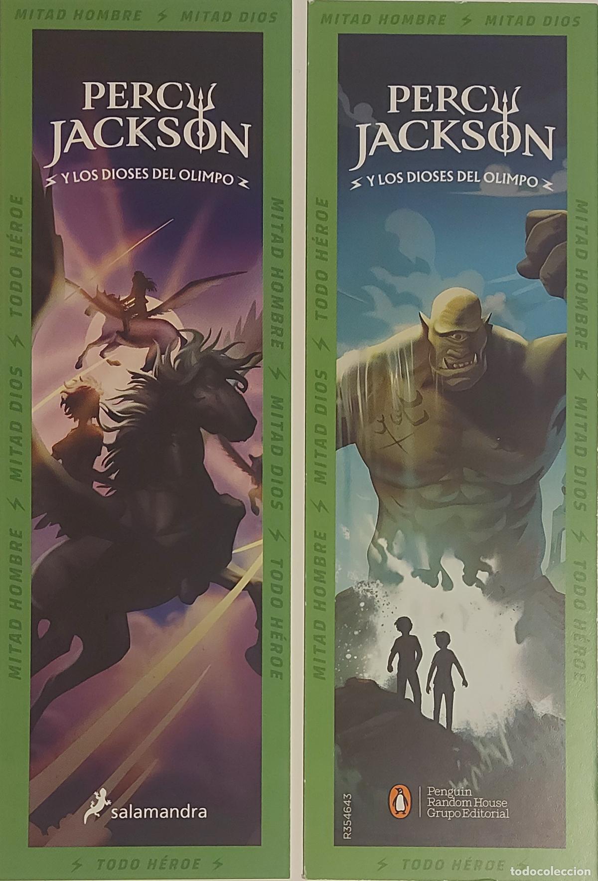 Coleccionismo Marcap&aacute;ginas: MARCAPAGINAS - SALAMANDRA - PERCY JACKSON