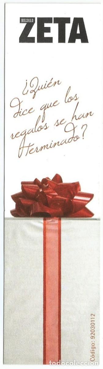 Coleccionismo Marcap&aacute;ginas: MARCAP&Aacute;GINAS / PUNTO DE LIBRO - ZETA BOLSILLO