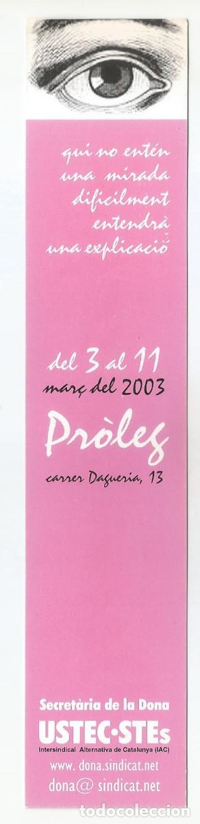 Collectionnisme Marque-pages: MARCAP&Aacute;GINAS / PUNTO DE LIBRO - USTEC-STECs SECRETARIA DE LA DONA